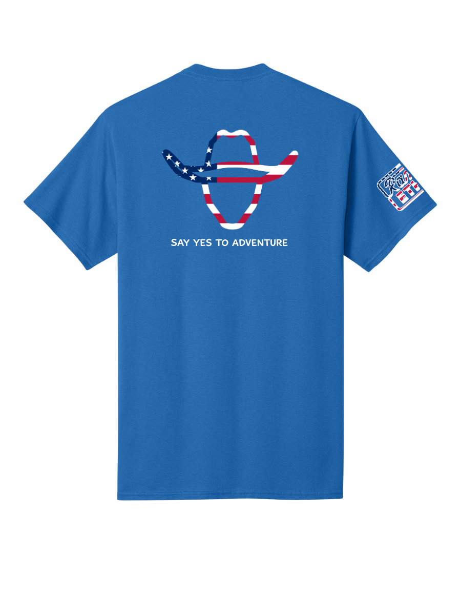 LIMITED EDITION Cowboy Adventures Patriotic Logo Tee