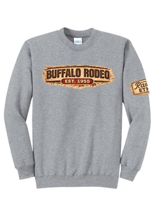 Buffalo Rodeo Dust Crewneck