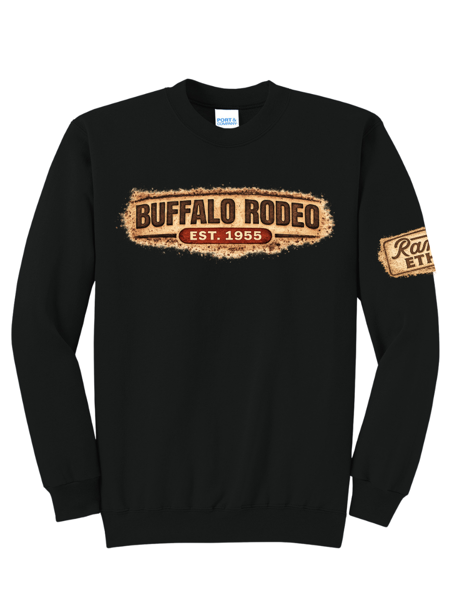 Buffalo Rodeo Dust Crewneck