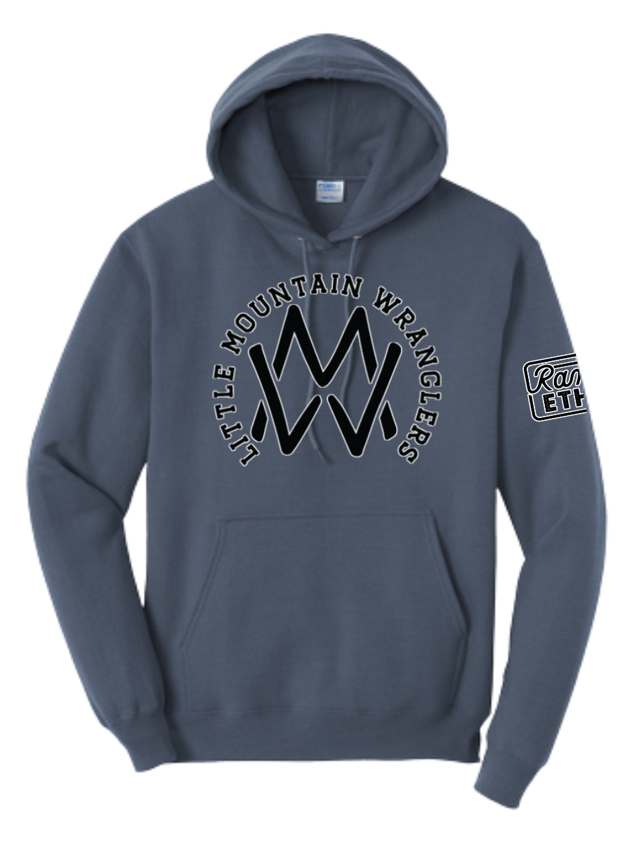 Little Mountain Wranglers Logo Hoodie