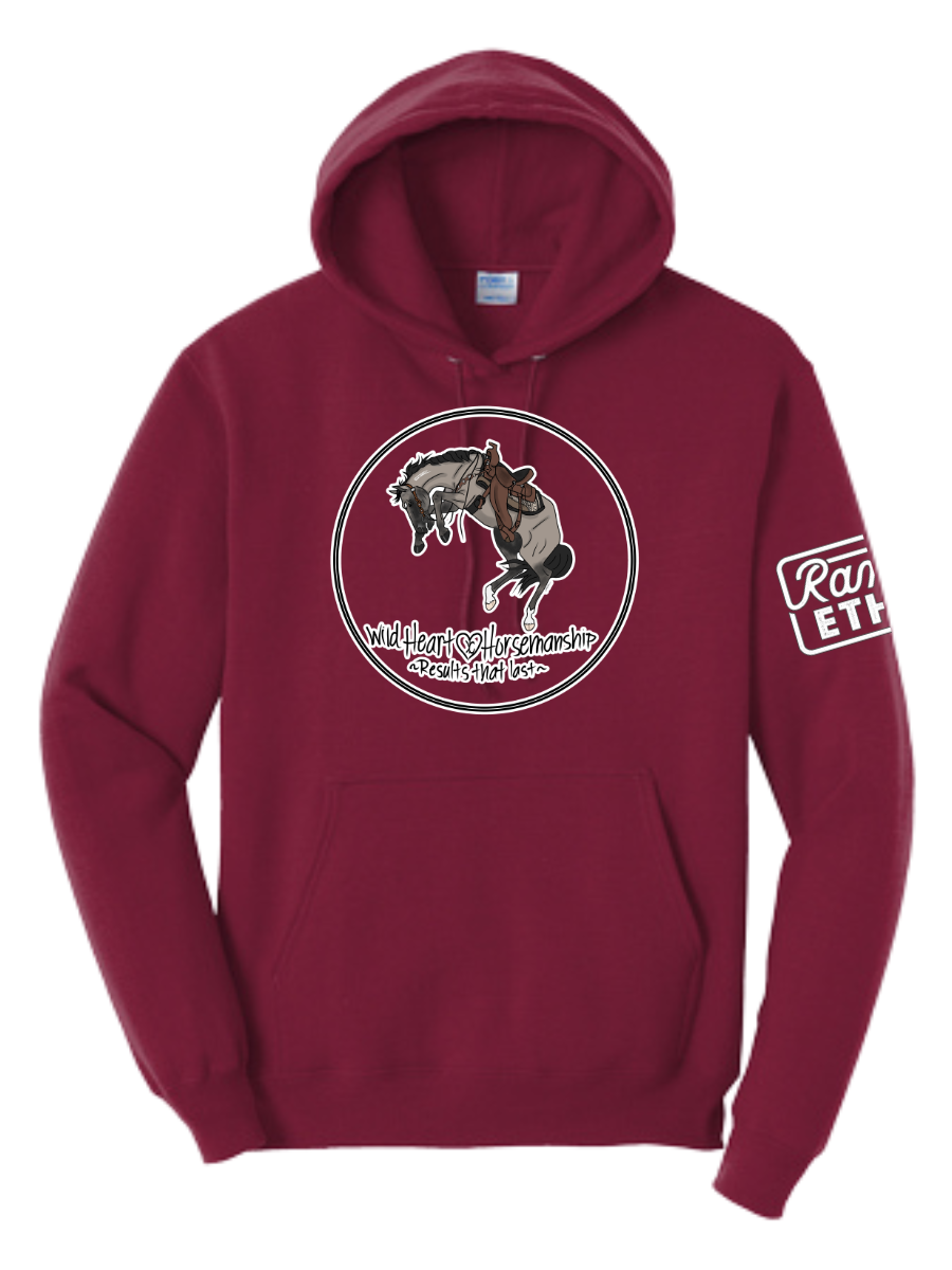 Wild Heart Horsemanship Logo Hoodie