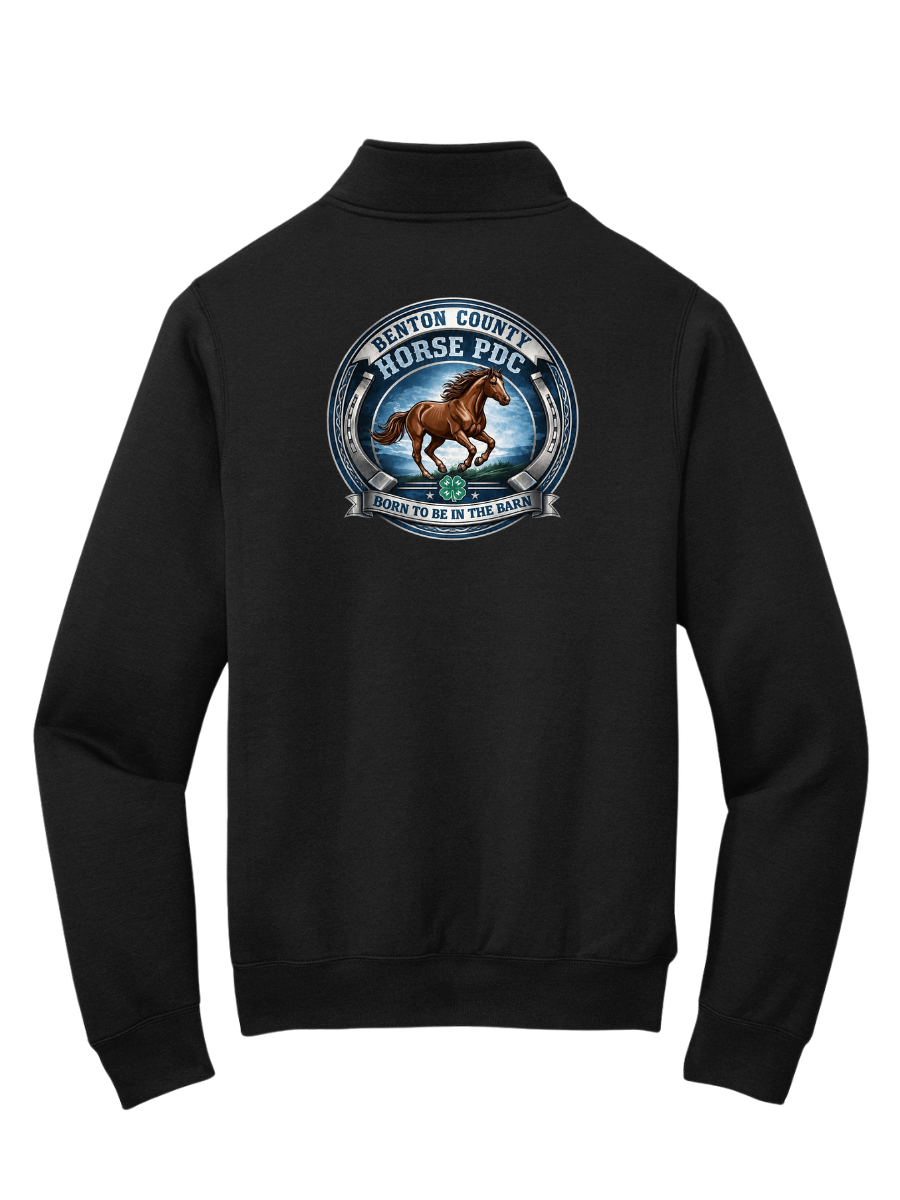 Benton County Logo Quarterzip