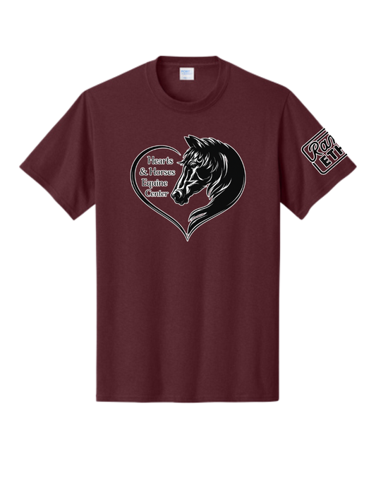 YOUTH Hearts & Horses Logo Tee