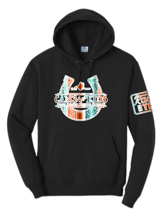 YOUTH Cans for Kids Serape Logo Hoodie