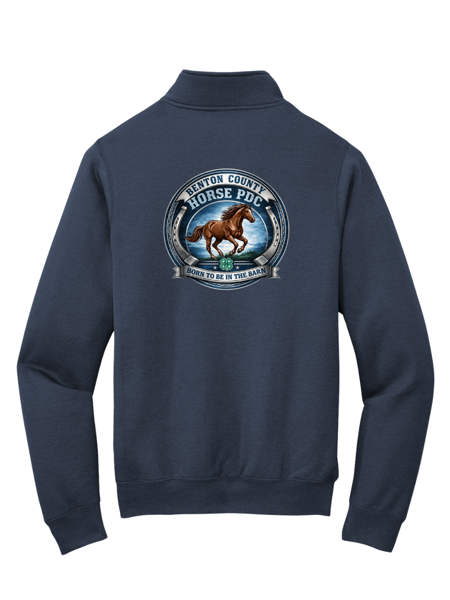 Benton County Logo Quarterzip