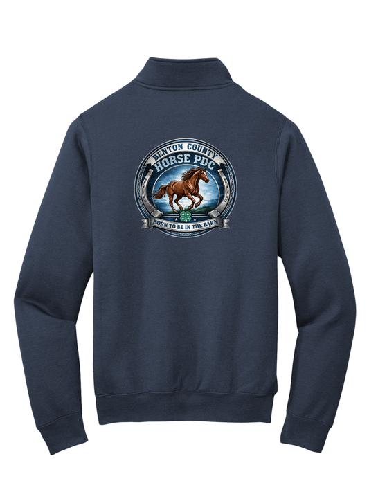 Benton County Logo Quarterzip