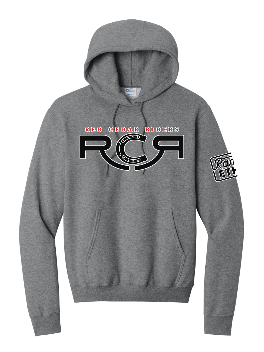 YOUTH Red Cedar Riders Logo Hoodie