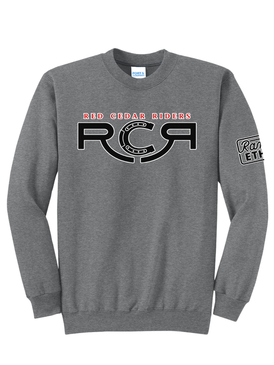 Red Cedar Riders Logo Crewneck