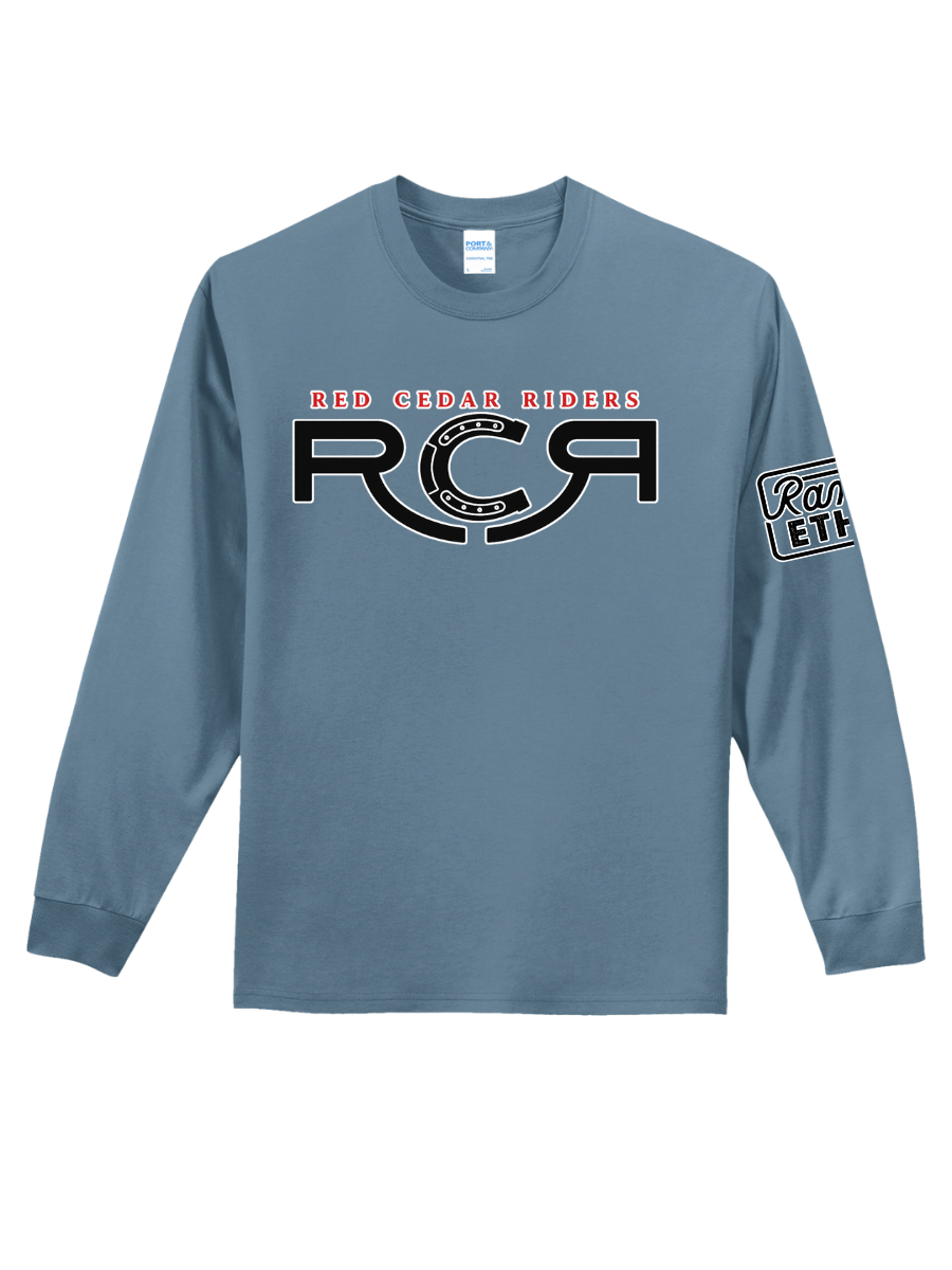 Red Cedar Riders Logo Long Sleeve