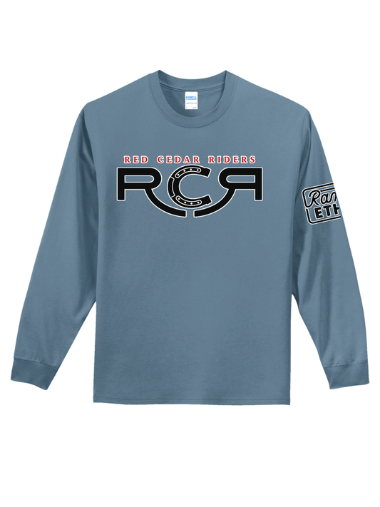 Red Cedar Riders Logo Long Sleeve