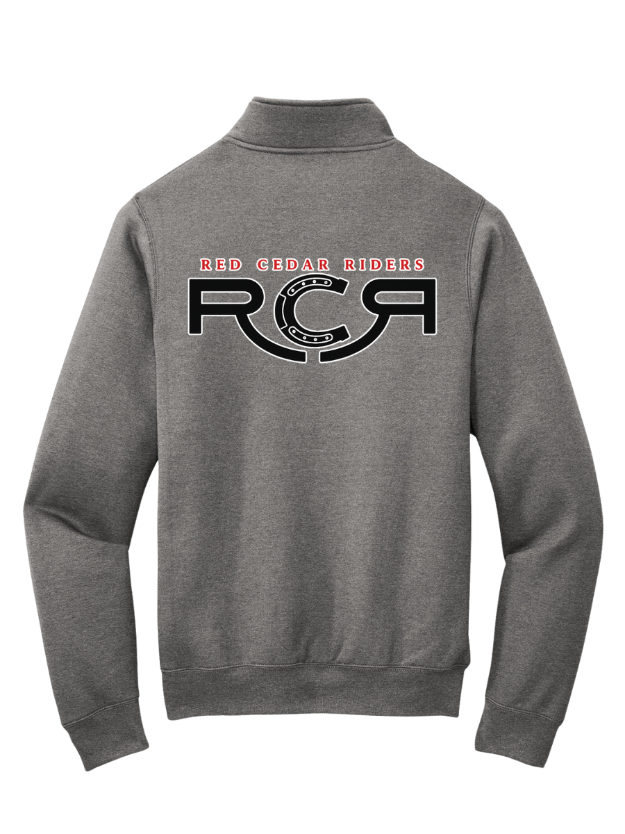 Red Cedar Riders Logo Quarterzip
