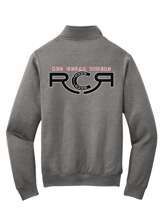 Red Cedar Riders Logo Quarterzip