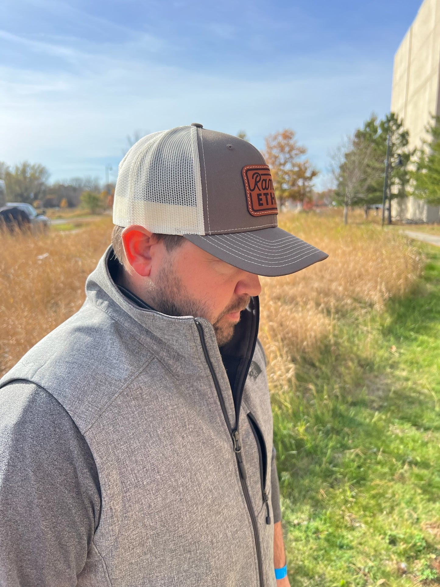 Leather Patch Hats