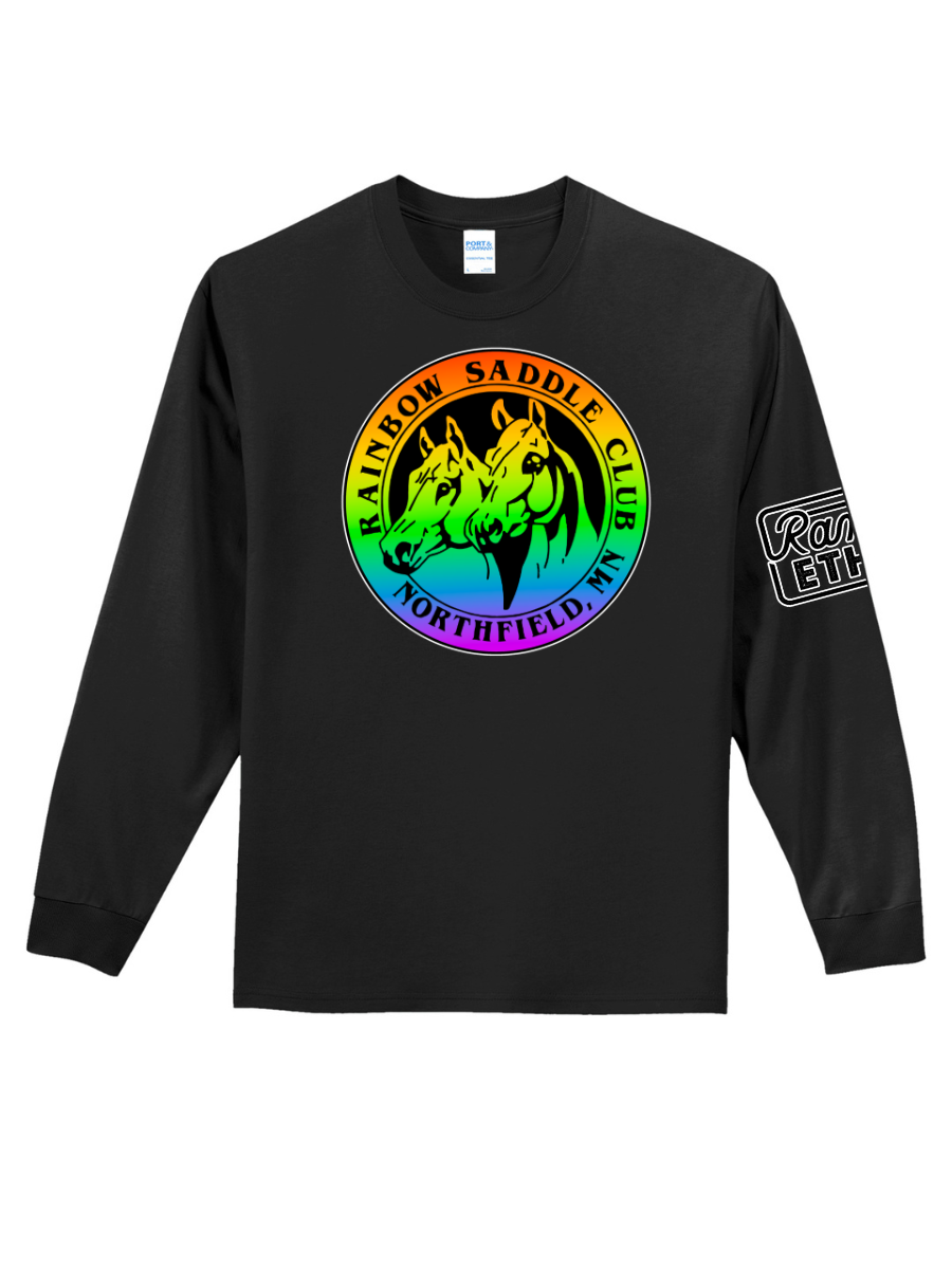 Rainbow Saddle Club Logo Long Sleeve