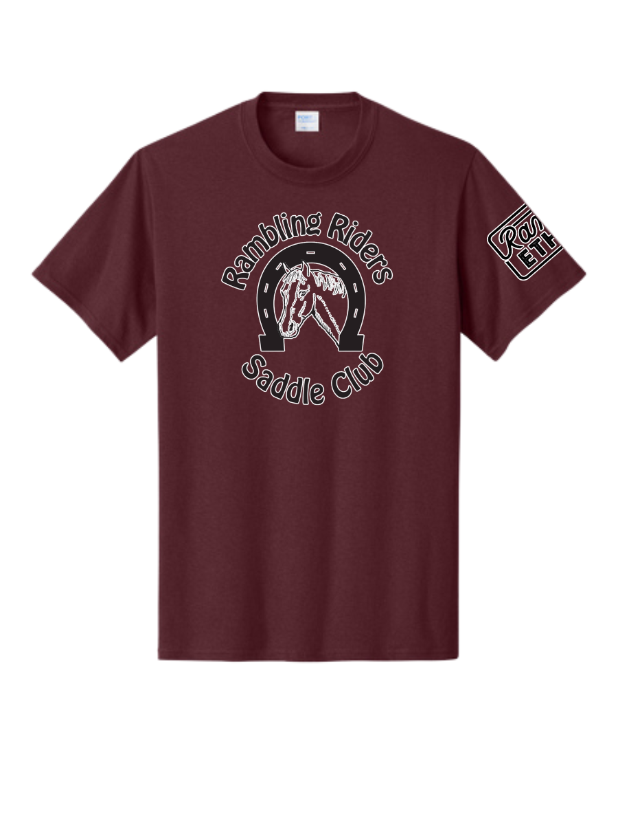 YOUTH Rambling Riders Saddle Club Logo Tee