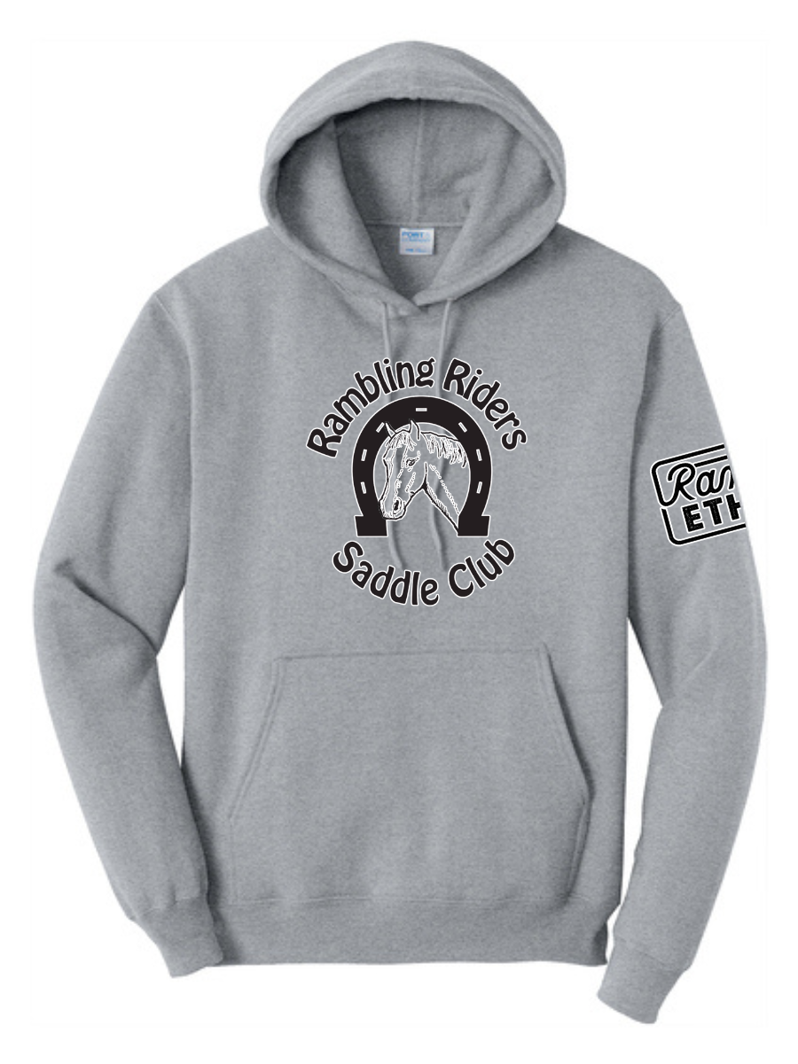 Rambling Riders Saddle Club Logo Hoodie