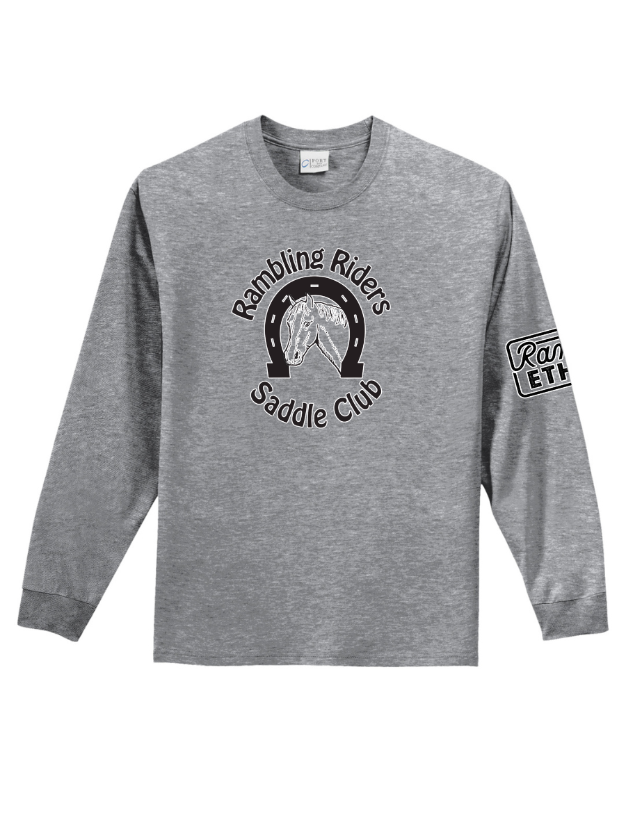 Rambling Riders Saddle Club Logo Long Sleeve