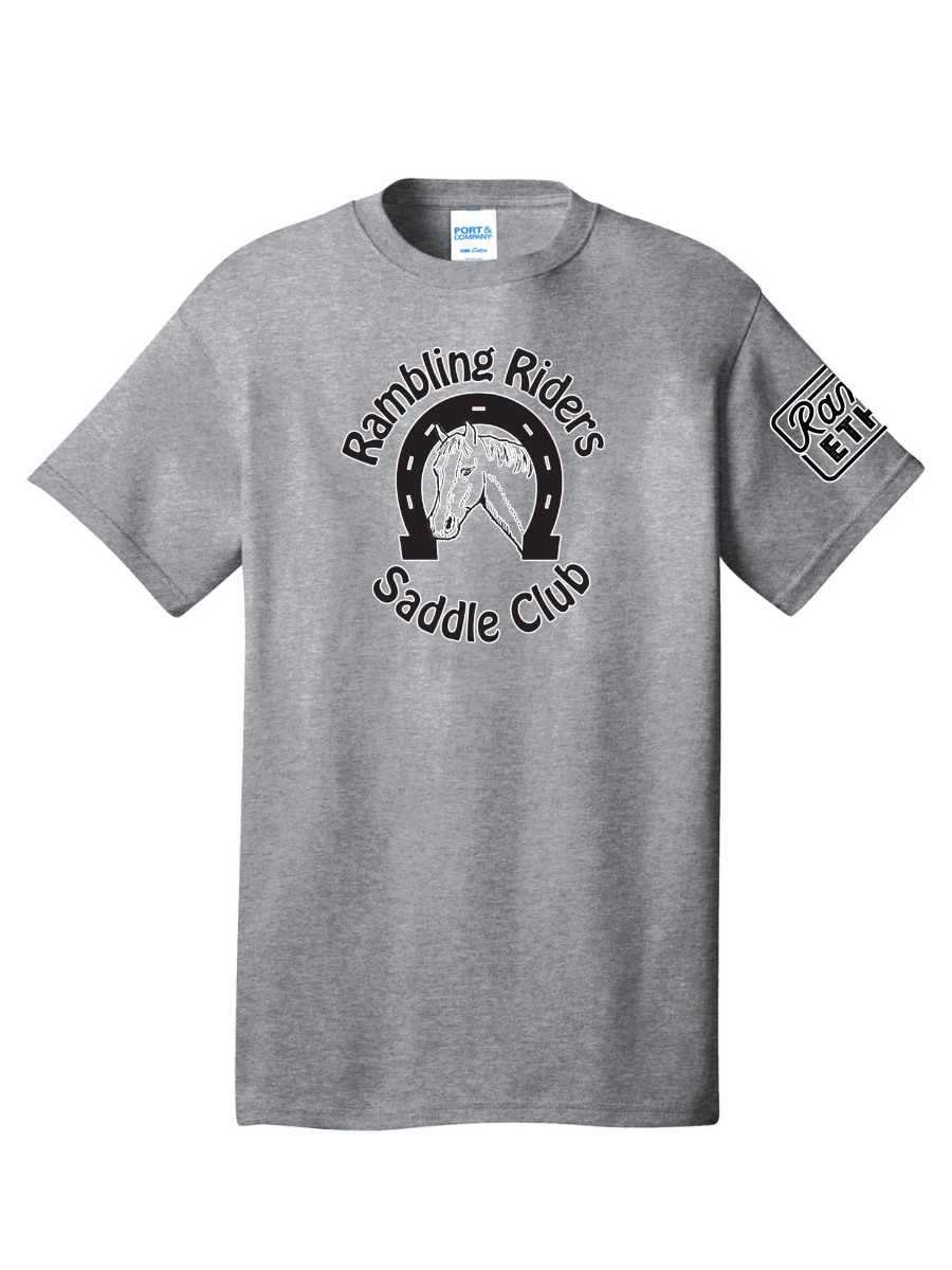 YOUTH Rambling Riders Saddle Club Logo Tee