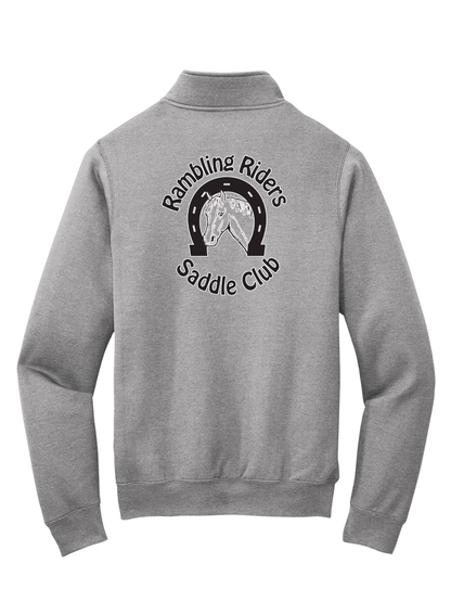 Rambling Riders Saddle Club Logo Quarterzip
