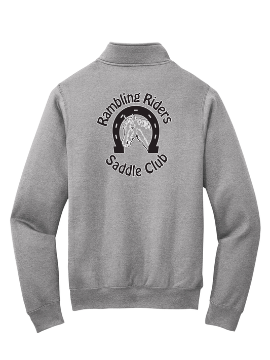 Rambling Riders Saddle Club Logo Quarterzip