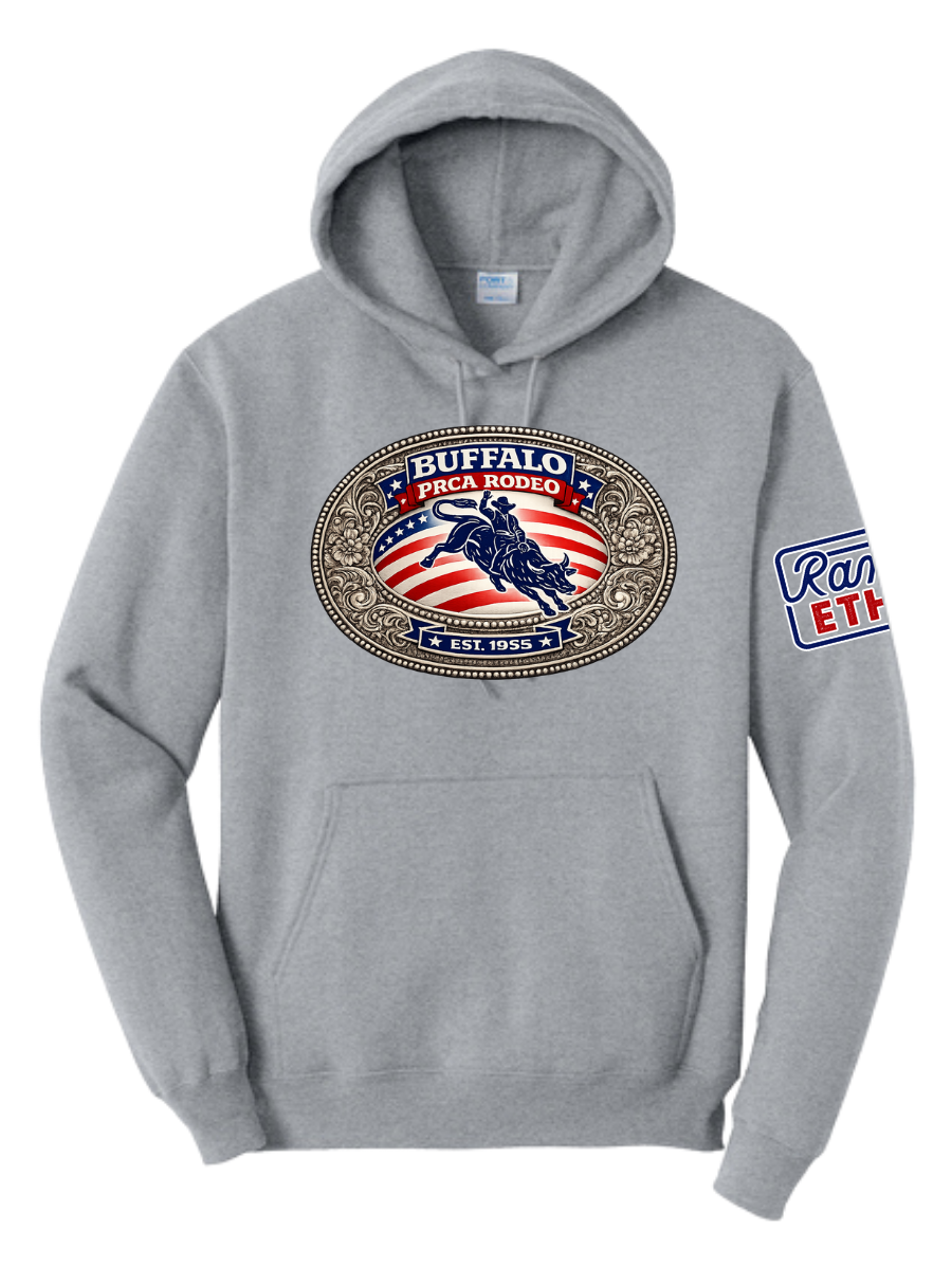 Buffalo Rodeo Buckle Hoodie