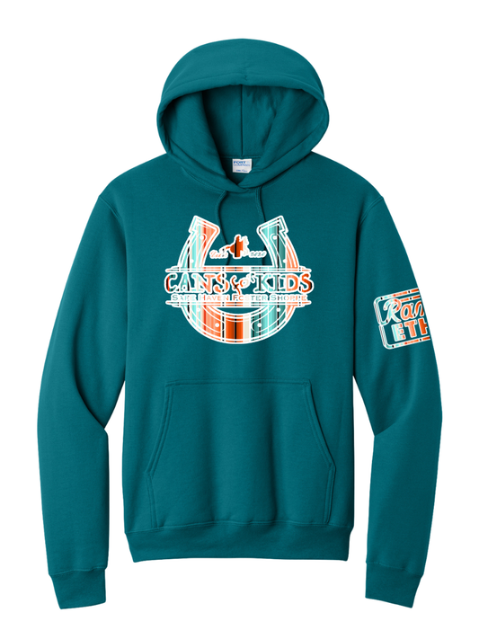 Cans For Kids Serape Logo Hoodie