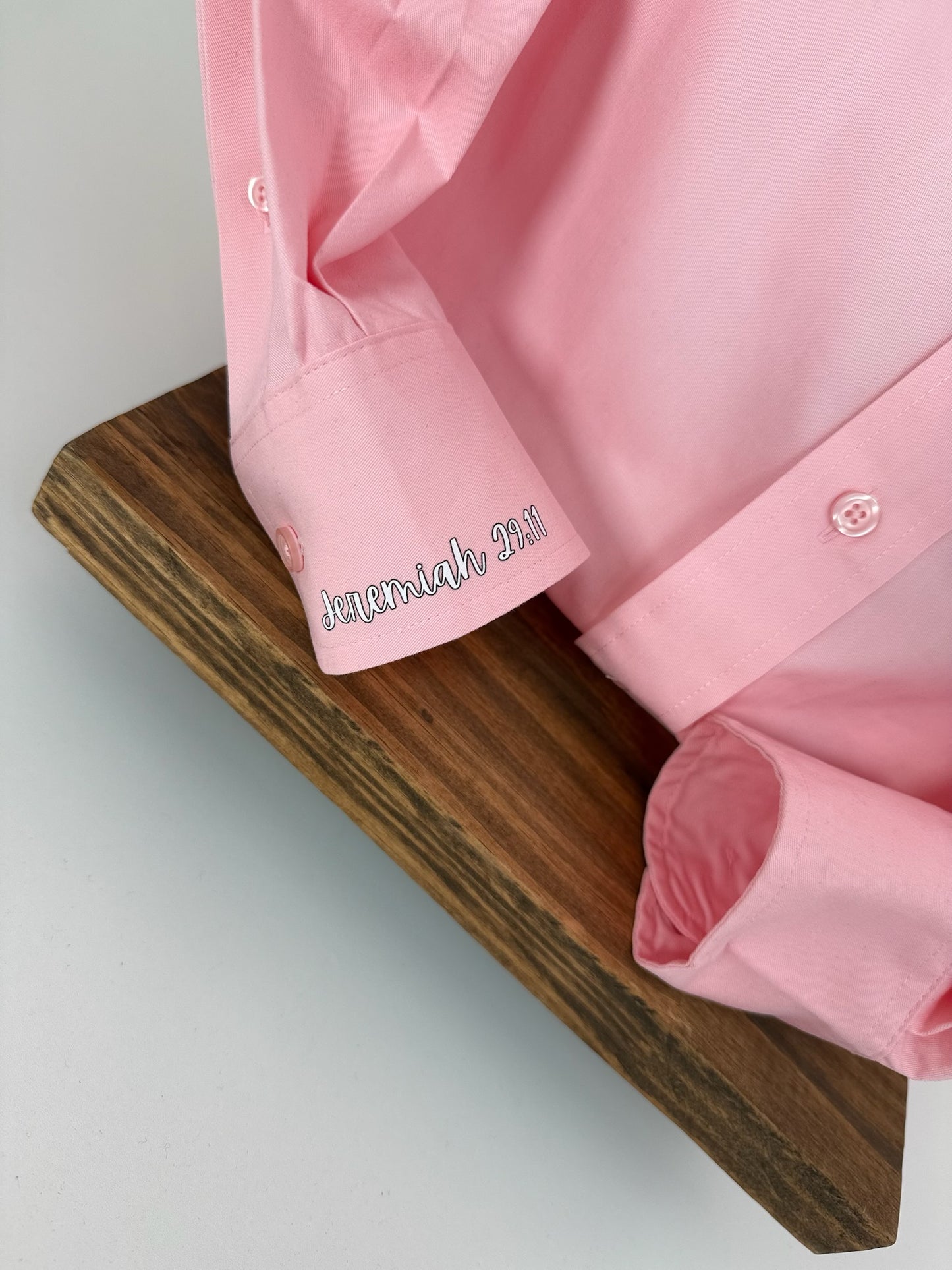 Light Pink Button Up WOMENS Sizes