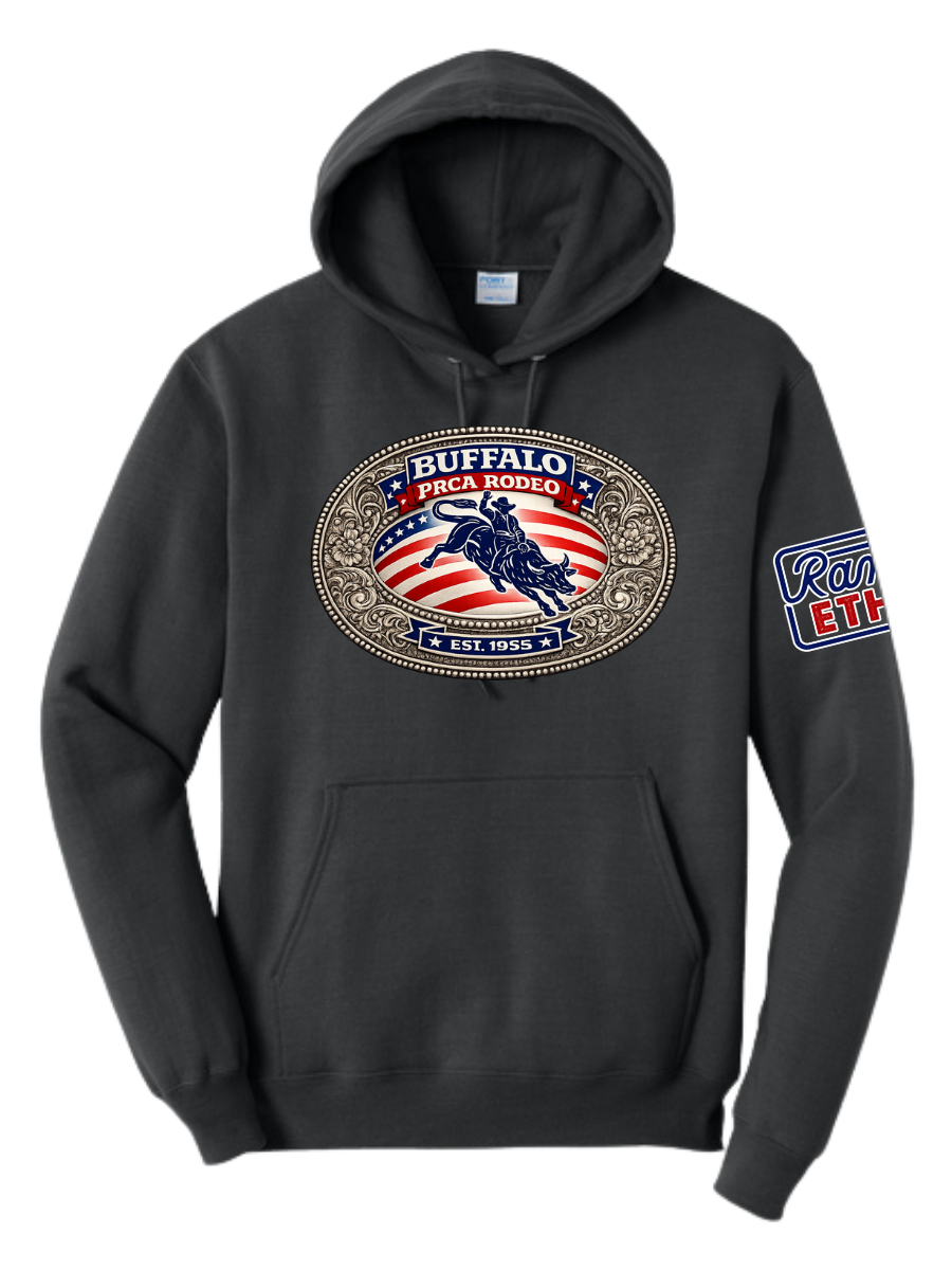 Buffalo Rodeo Buckle Hoodie