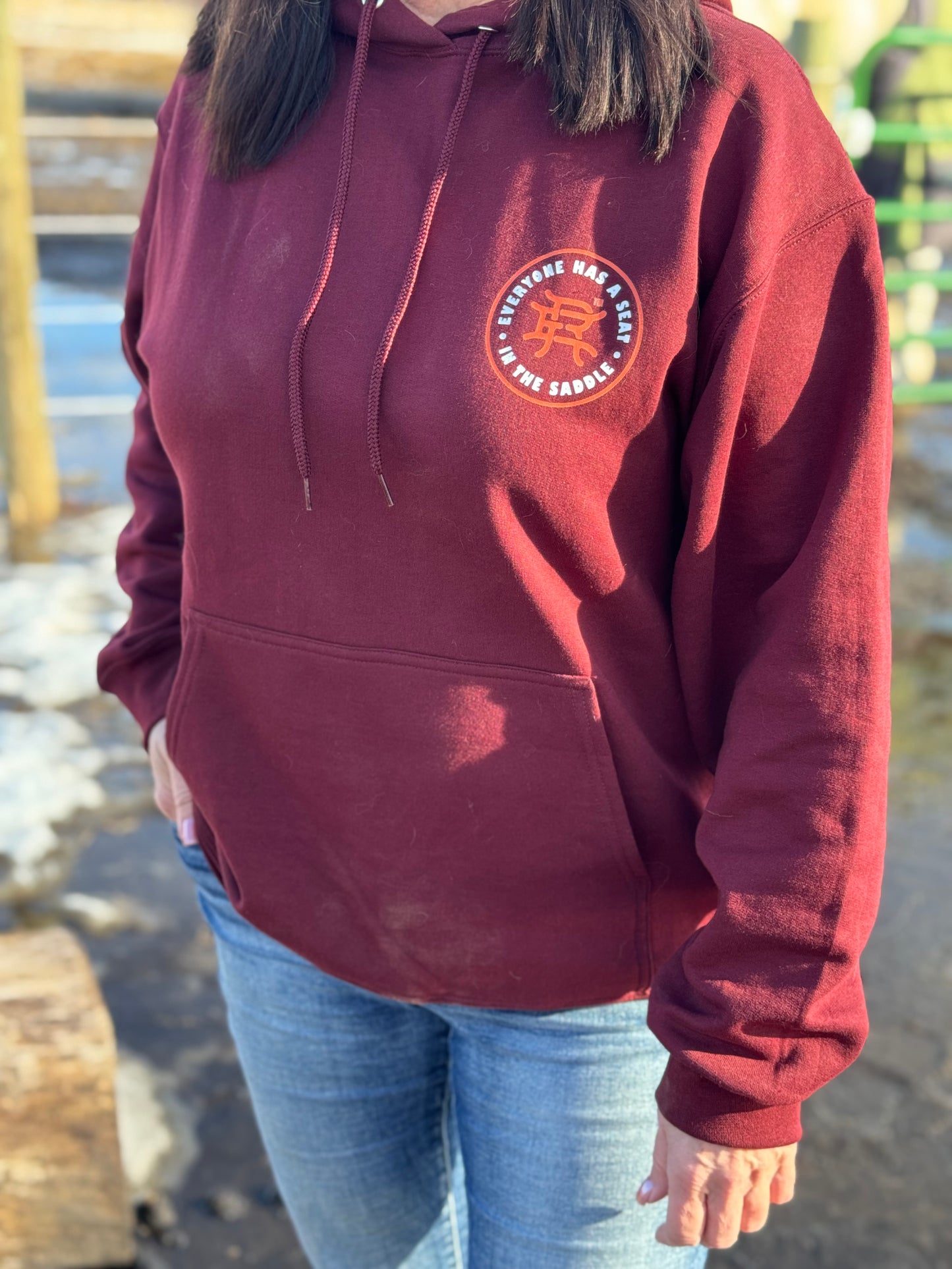 Maroon Logo Hoodie