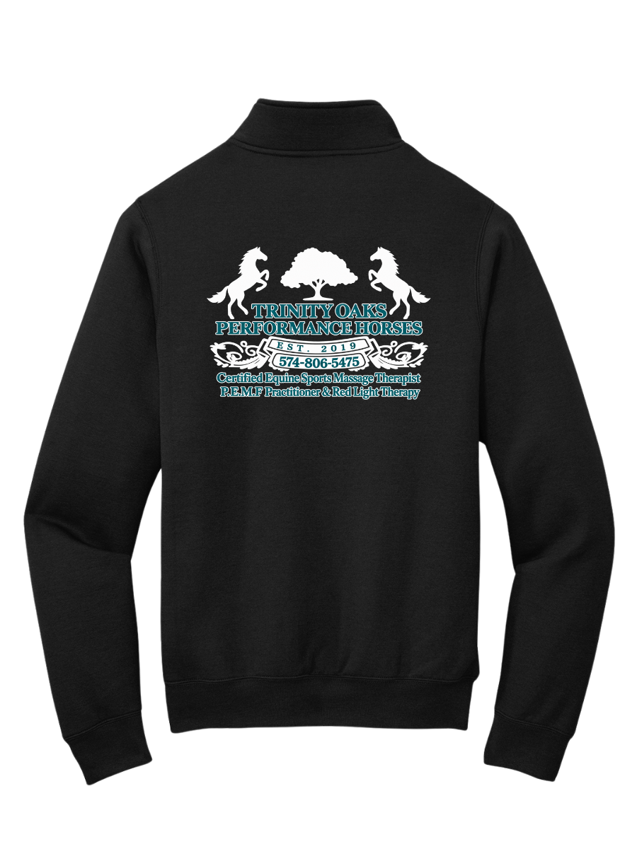 Trinity Oaks Logo Quarterzip