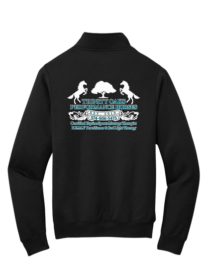 Trinity Oaks Logo Quarterzip