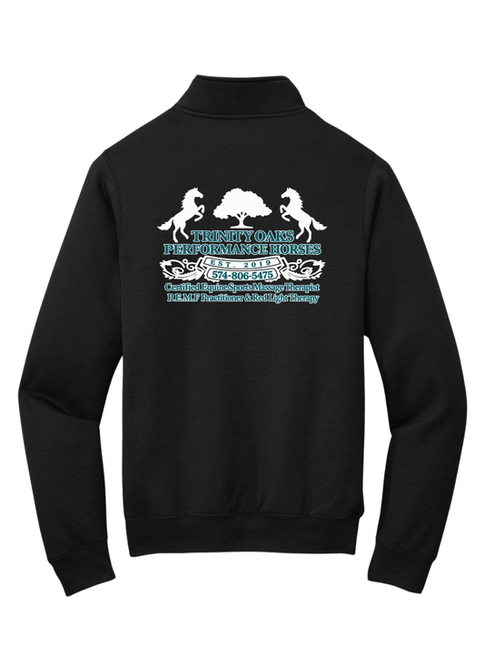 Trinity Oaks Logo Quarterzip