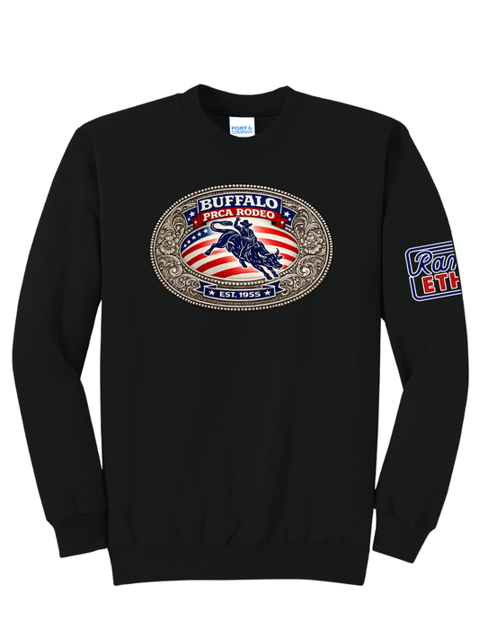 Buffalo Rodeo Buckle Crewneck