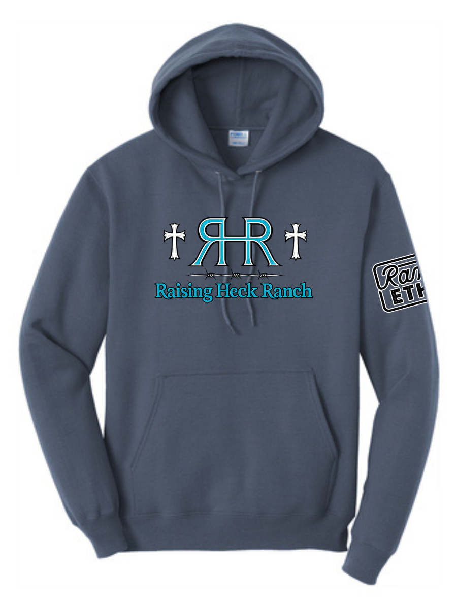 Raising Heck Logo Hoodie