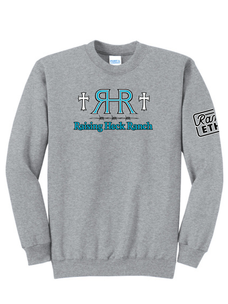 Raising Heck Logo Crewneck