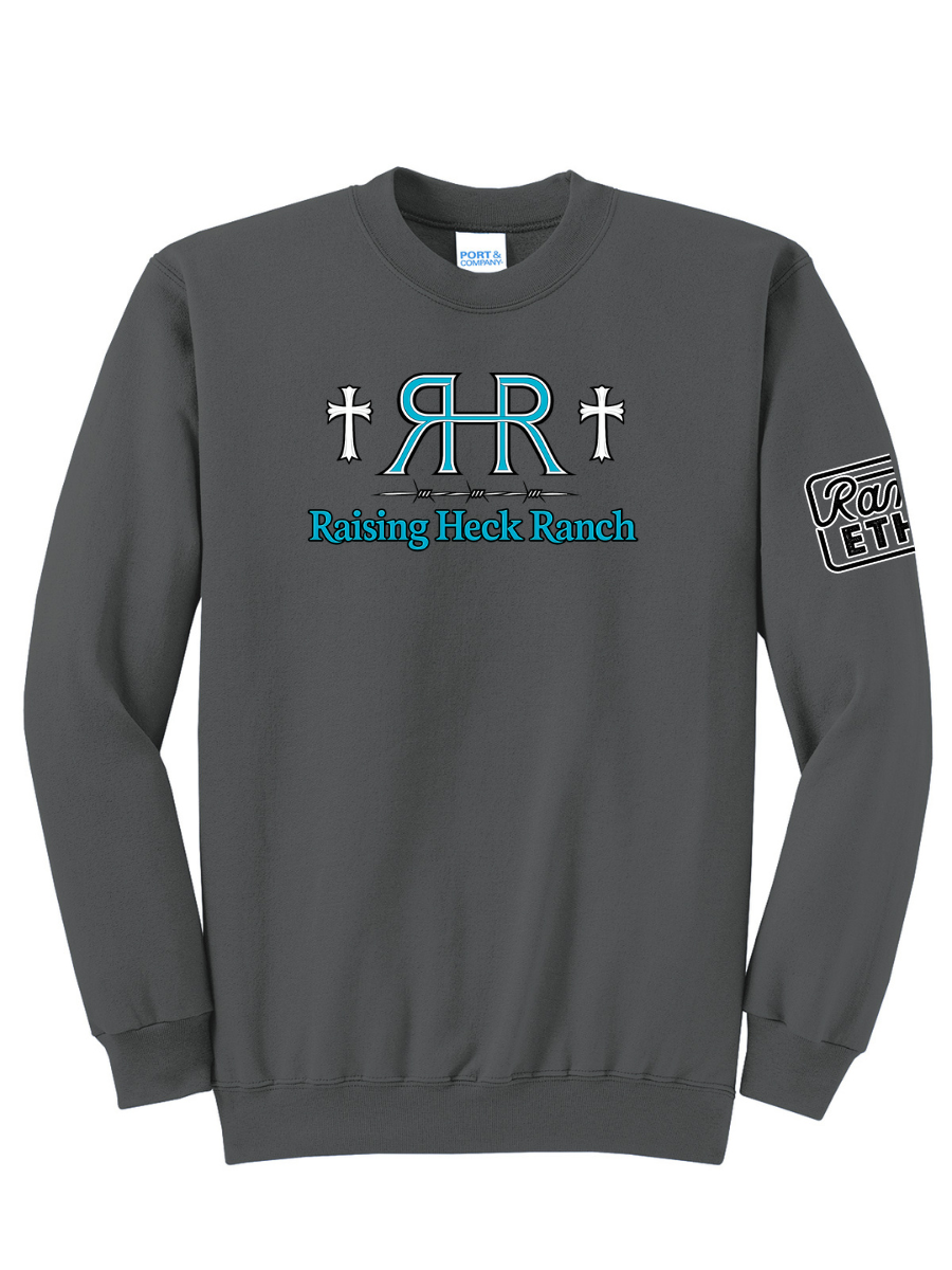 Raising Heck Logo Crewneck