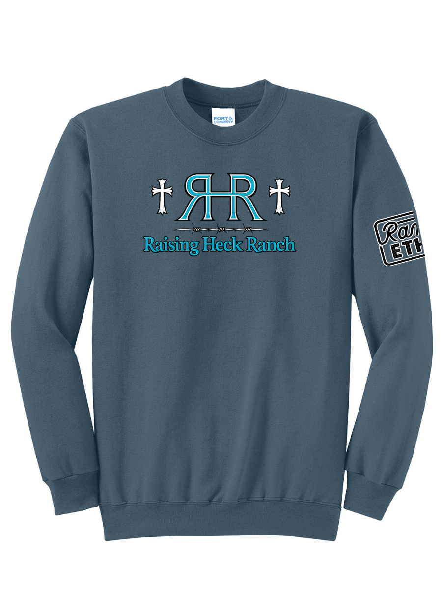 Raising Heck Logo Crewneck