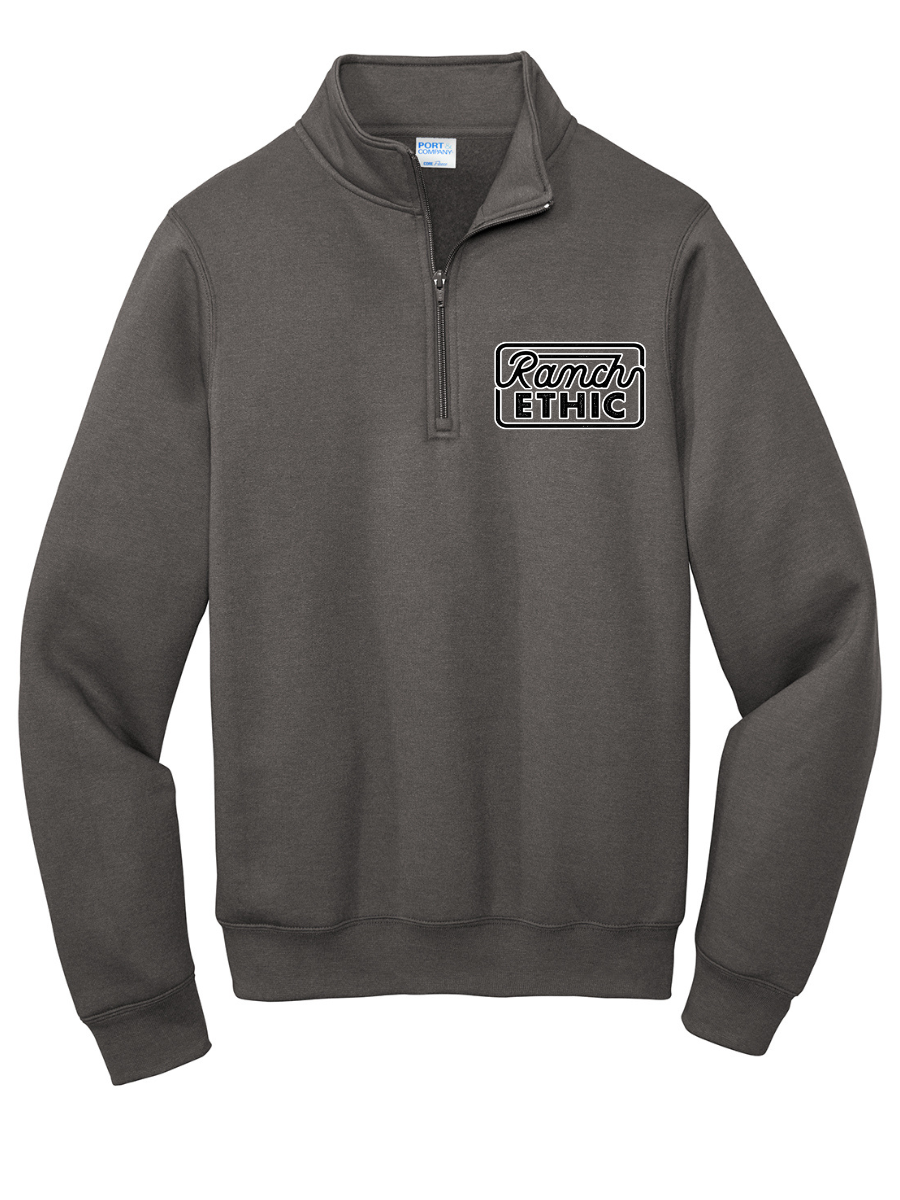 Raising Heck Logo Quarterzip