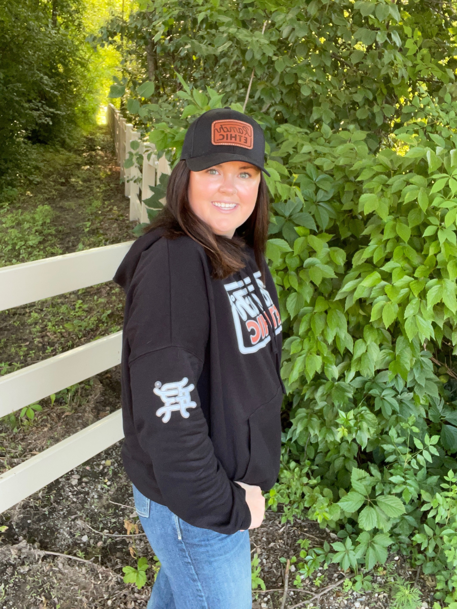 Black Logo Hoodie