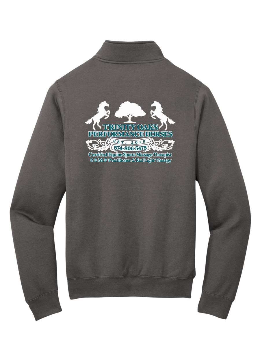 Trinity Oaks Logo Quarterzip