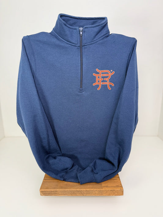 Navy Logo Quarterzip