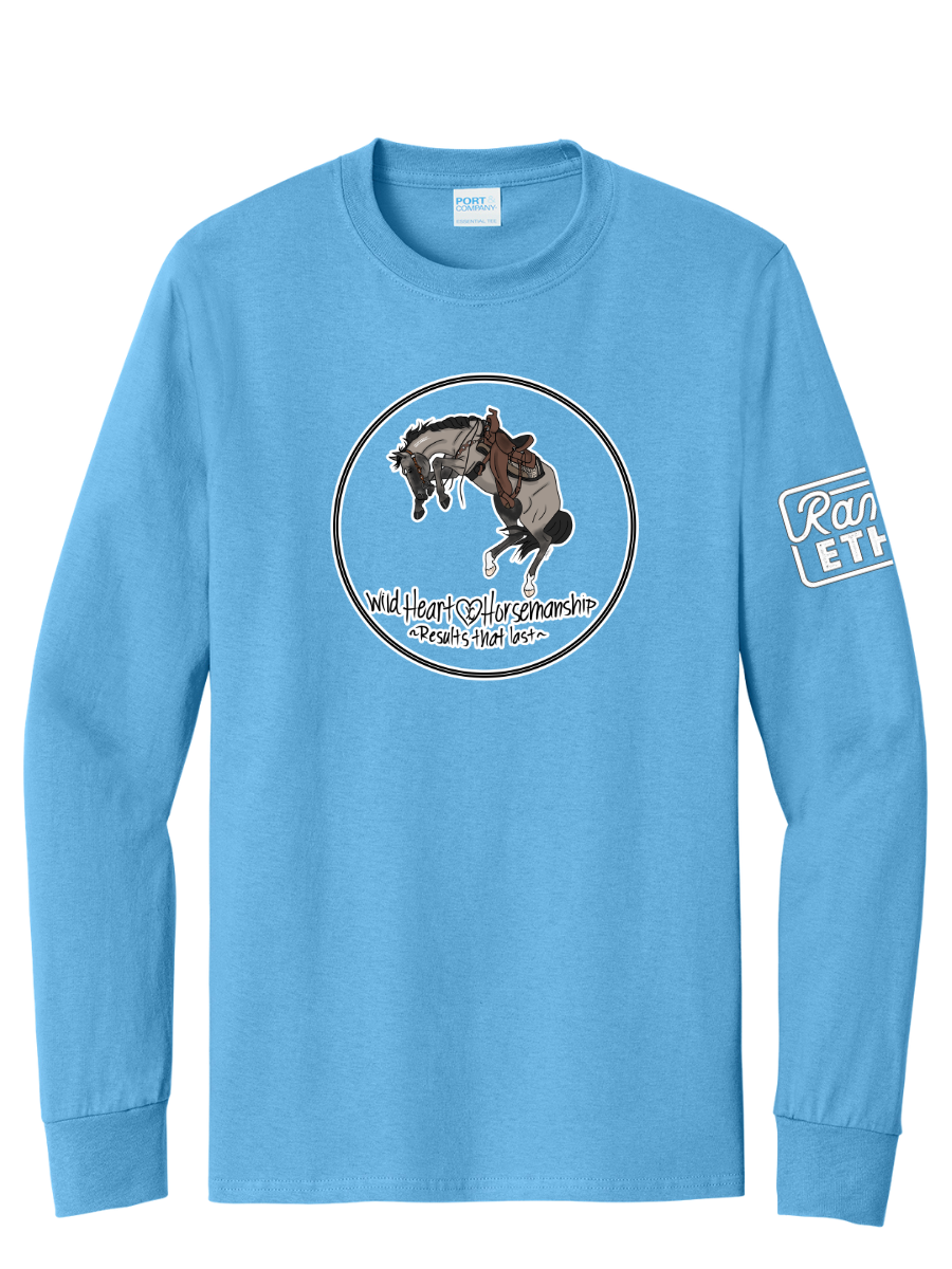 Wild Heart Horsemanship Logo Long Sleeve