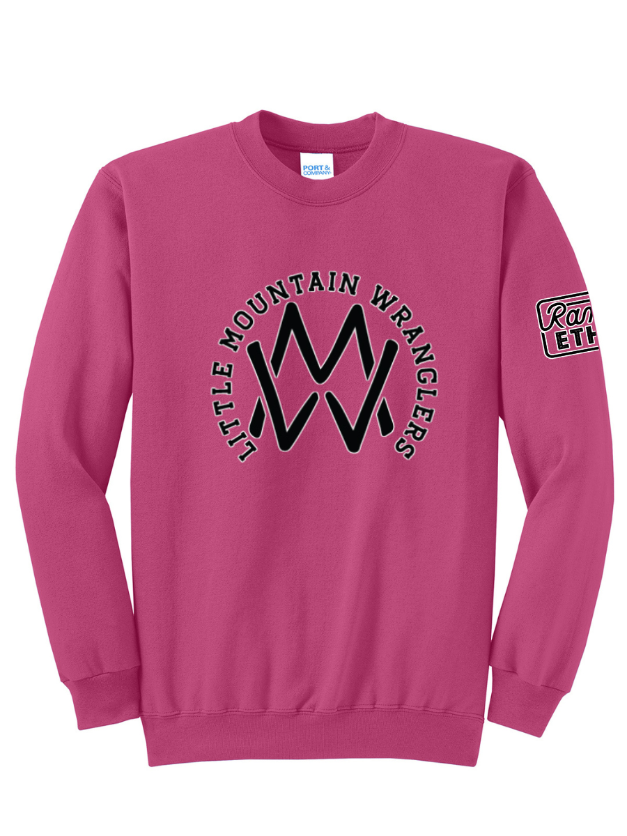 Little Mountain Wranglers Logo Crewneck