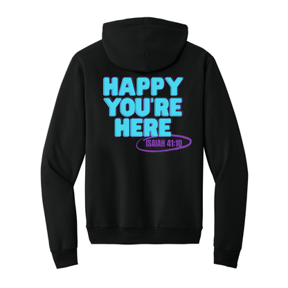 Happy You're Here Logo Hoodie