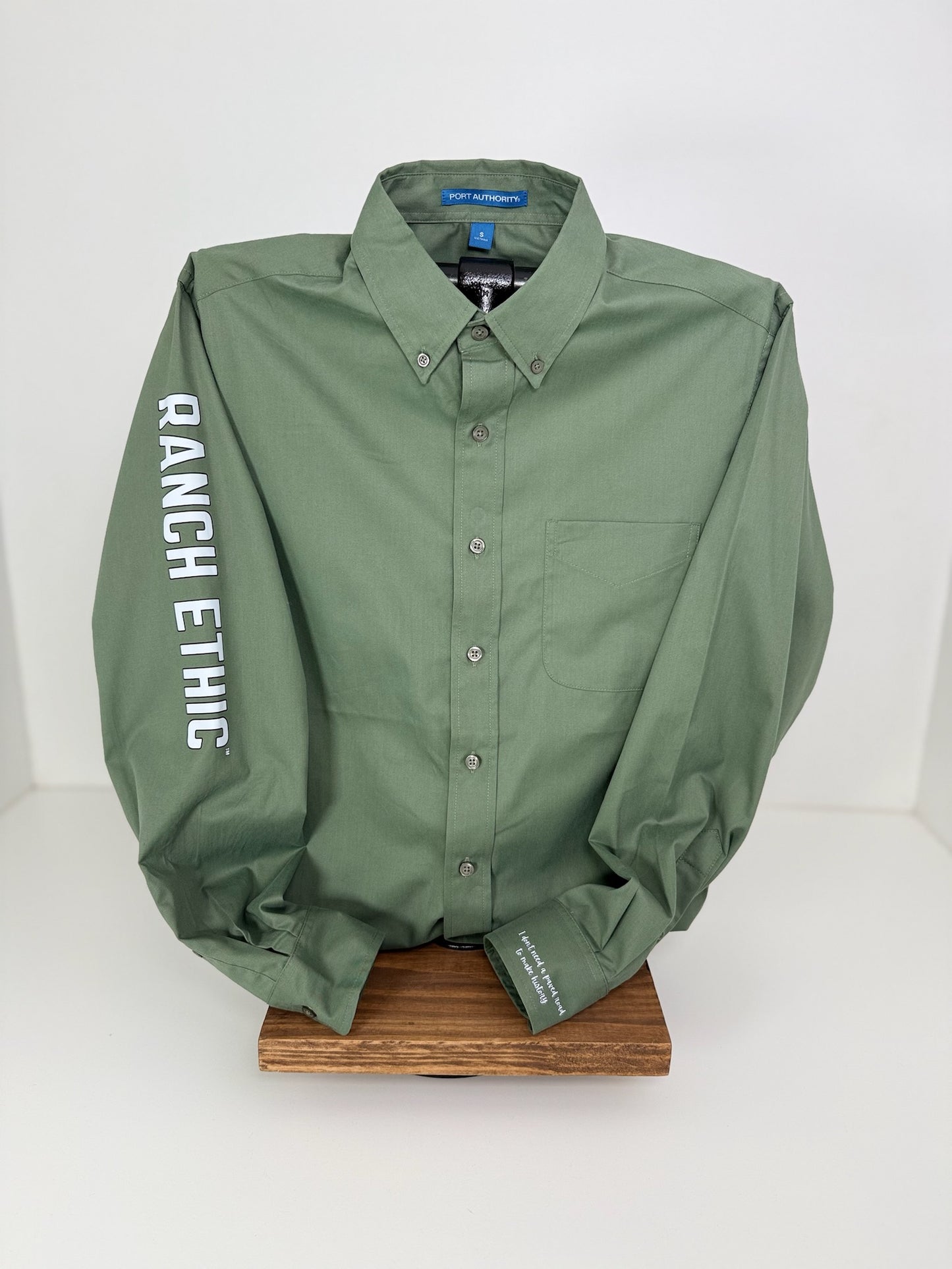 Clover Green Button Up WOMENS Sizes