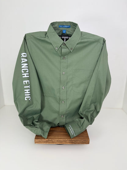 Clover Green Button Up WOMENS Sizes