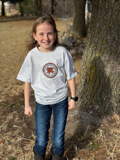 Youth Ash Logo Tee