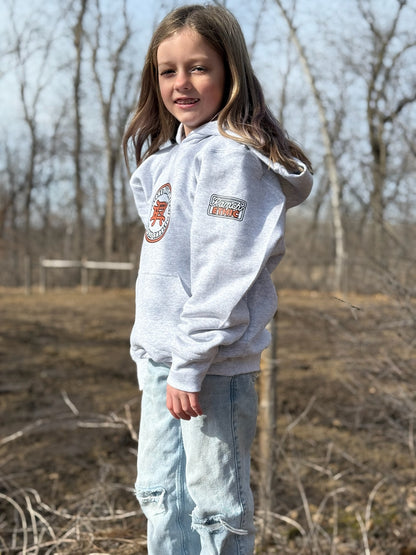 Youth Ash Logo Hoodie