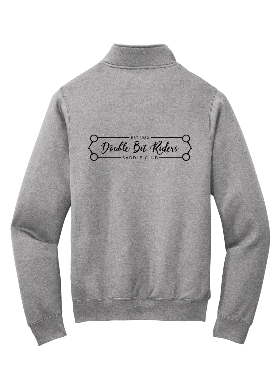 Double Bit Riders Logo Quarterzip