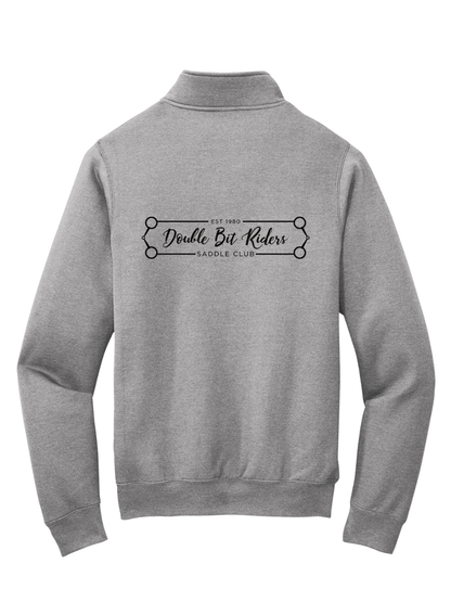 Double Bit Riders Logo Quarterzip